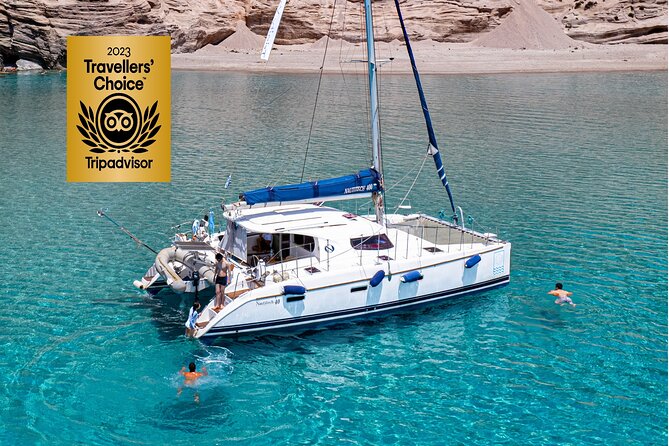 Catamaran Full-Day of Milos and Poliegos With Lunch & BBQ - Key things to know before you go