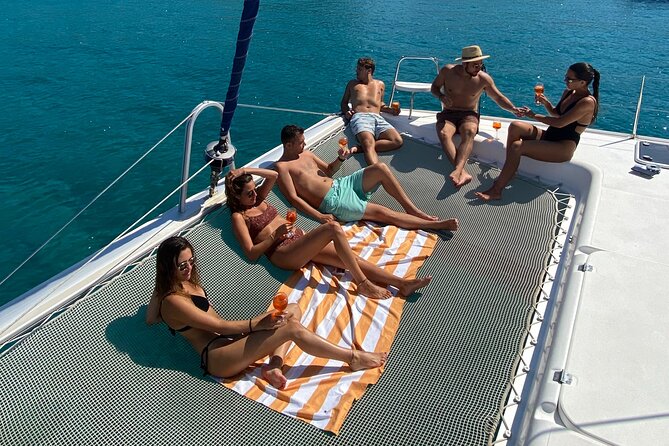 Catamaran Full-Day of Milos and Poliegos With Lunch & BBQ - Kalogries Beach: the clearest water stop on the Milos side