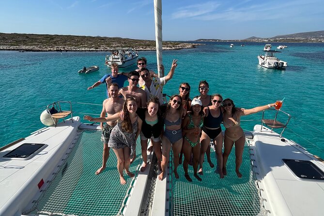 Catamaran Semi Cruise Paros Antiparos includes Food and Drinks - Price and value at about $326.66 per person