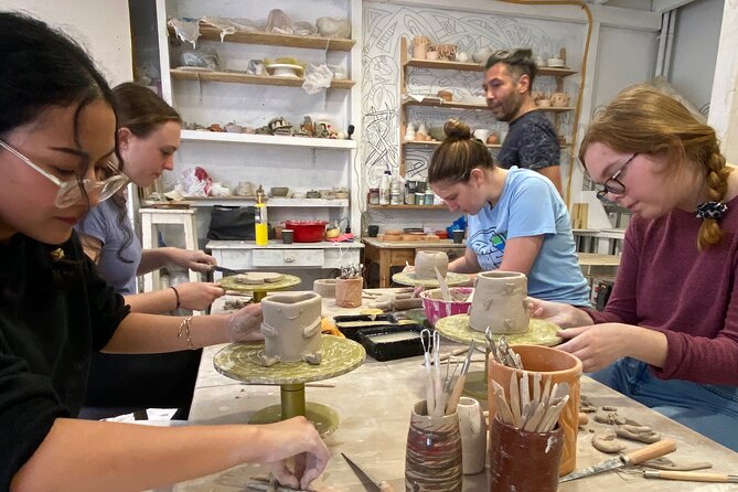 Ceramic and Pottery Creative Workshop with Two Local Artists - Meet Your Artists: Working With Pavlos, Rossina, And Their Studio Team