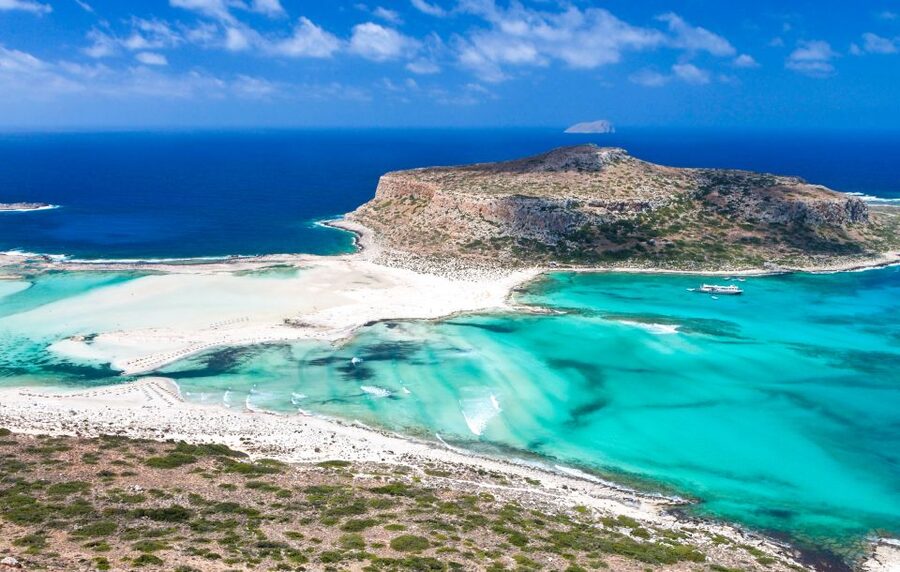 Chania Areas/Kalyves:Gramvousa Island & Balos,Boat Tkt Extra - Balos Lagoon: How You Actually Reach the Water and Enjoy It