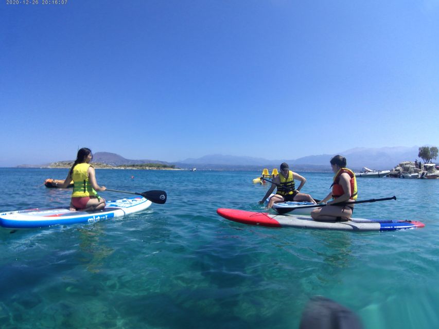 Chania: Boat Trip with Guided Snorkeling & Stand-Up Paddling - Boat Cruise Comfort: What You’re Doing While You Wait to Swim