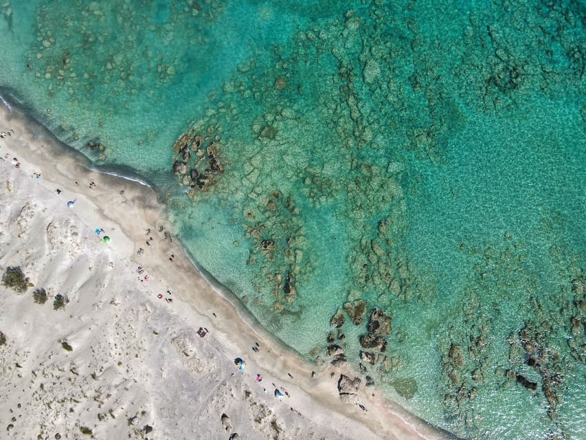 Chania: Elafonisi Bus Trip with Free Time and Stop in Elos - Elafonisi in real time: pink sand, dunes, lagoons, and wildlife territory