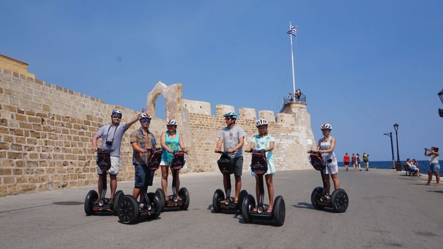 Chania Exploration Segway Tour - Nea Chora, sandy beach vibes without losing the historic thread
