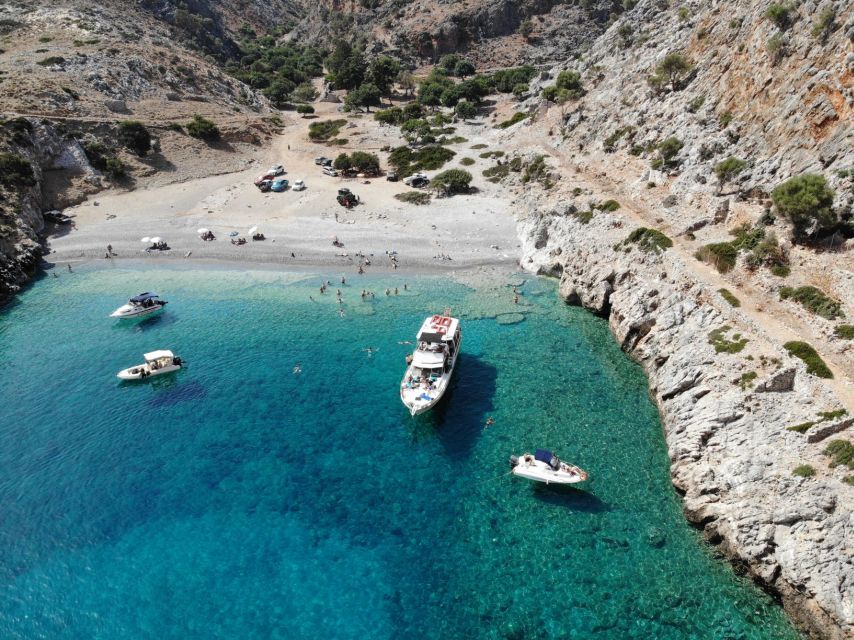Chania: Menies Beach & Chironisia Bay Cruise with Snorkeling - Key things I’d plan for