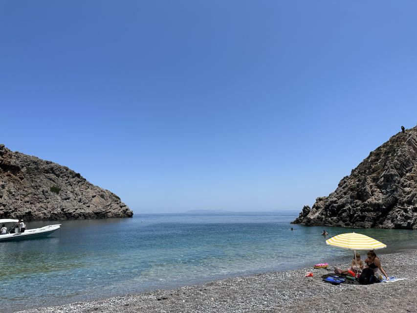 Chania: Menies Beach & Chironisia Bay Cruise with Snorkeling - What to bring so the day stays easy
