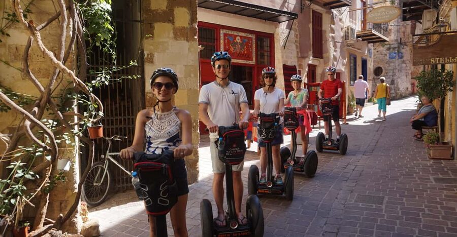 Chania: Old City & Venetian Harbor Discovery on Segways - Getting Set Up: Meeting, ID, and the First Minutes on the Segway
