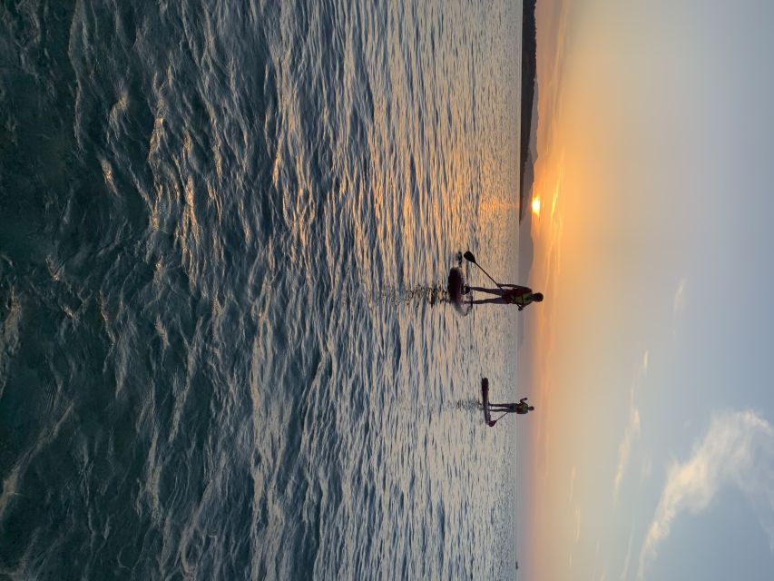 Chania: Stand-up Paddleboard Coastal Sunset Experience - Lazareta island stop: the story stop you can actually see