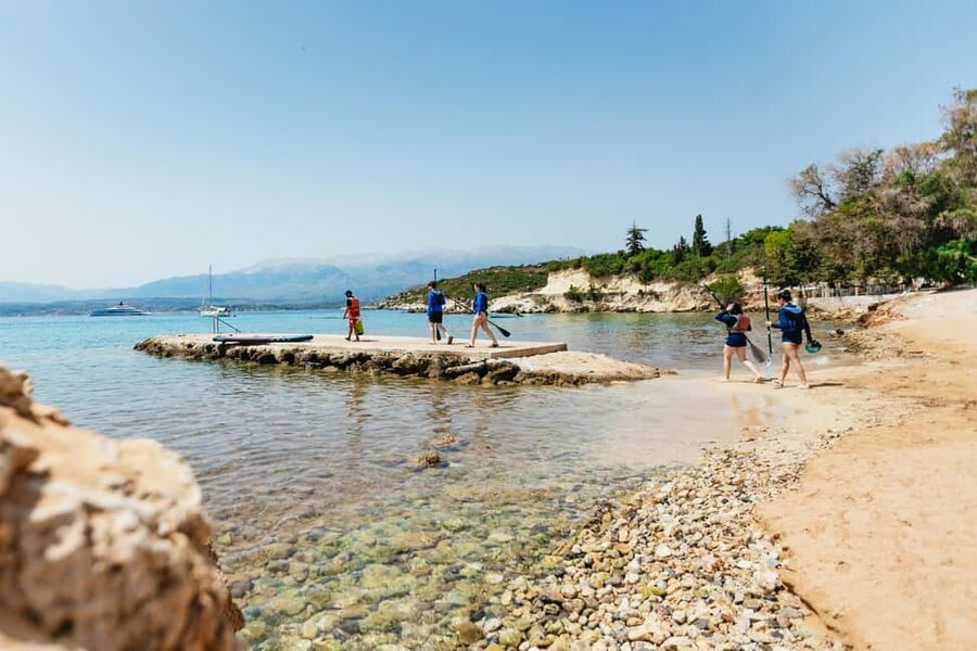 Chania: Stand-Up Paddleboard Small Group Tour - Swimming in Bright Water, With Caretta Caretta Turtles in the Mix