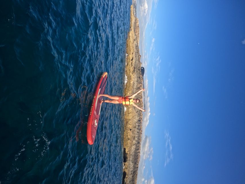 Chania: Stand-up Paddleboard Tour to Lazareta Island - The Lazareta Island Portion: Beaches, Venetian-Era Stories, and Time to Swim