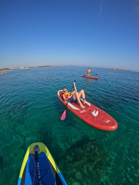 Chania: Stand-up Paddleboard Tour to Lazareta Island - Panoramic Views Over Chania and the White Mountains