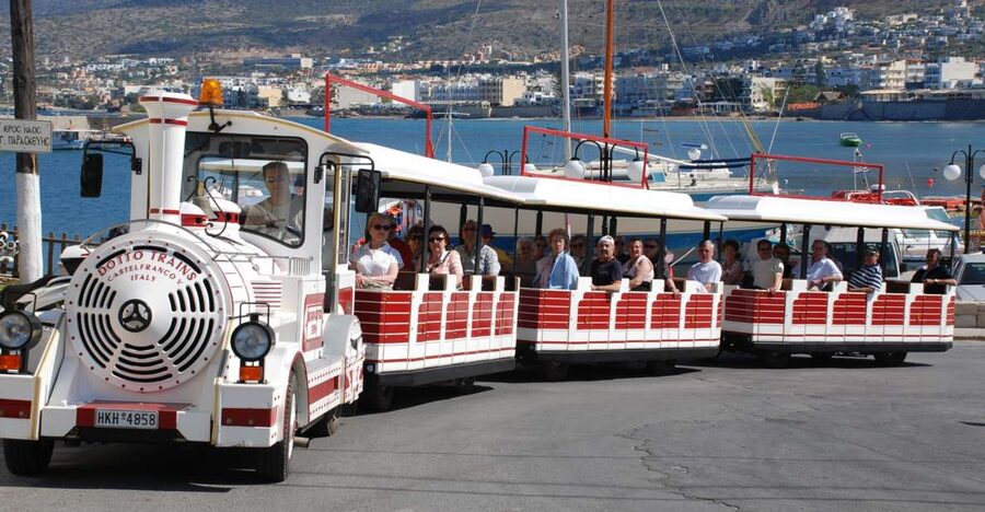 Chersonissos: Mini-Train City Highlights Tour - Mini-Train Boarding at Copa Cabana, and What That Means for Your Time