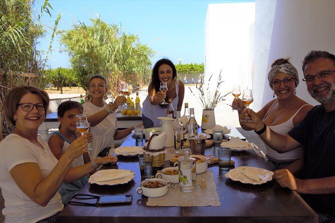Citron Tasting and Distillery 1-Hour Guided Tour in Naxos - Finding Promponas Distillery and starting in the courtyard patio