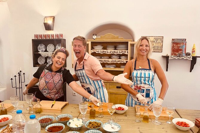 Cooking Class in Traditional cave house in Santorini! - A Cave House Lunch Lesson in Megalochori