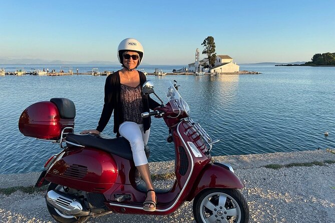Corfu 300cc Vespa Scooter Rental - Lunch and stop planning: make the day feel personal
