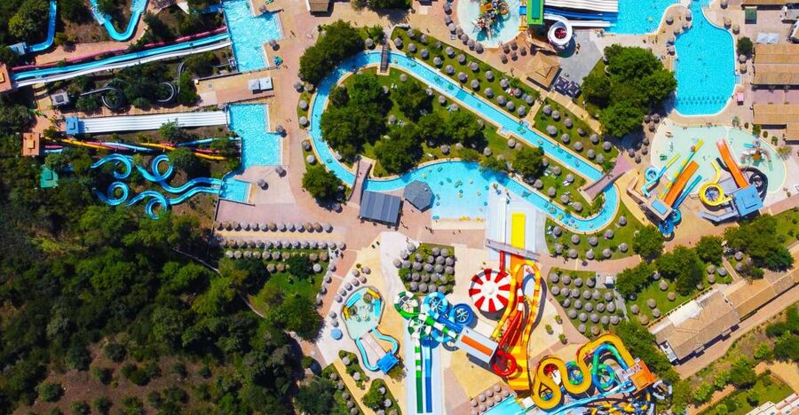 Corfu: Aqualand Water Park 1- or 2-Day Entry Tickets - The Green Park Breaks: Shade, Sun Beds, and Real Downtime