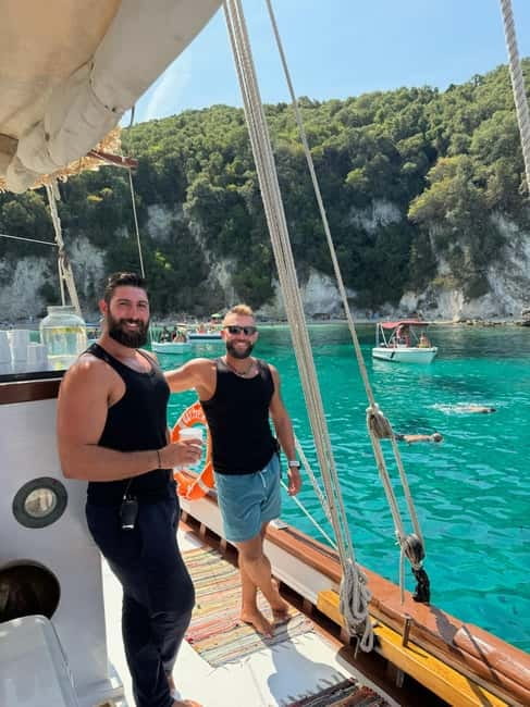 Corfu: Blue Lagoon and Cave Cruise with Drinks and Lunch - Papanikolis Cave: WWII story meets a dramatic setting