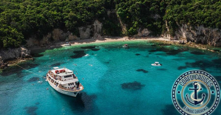 Corfu: Day Cruise to the Blue Lagoon with Visit to Syvota - Papanikolis cave first, because it sets the mood
