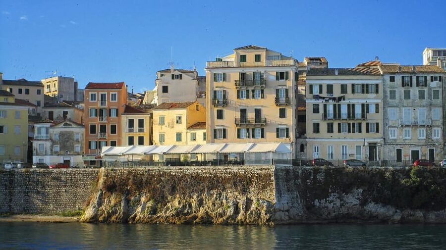 Corfu: Old Town Guided Walking Tour Small Group - Liston Street, civic buildings, and the story behind the architecture