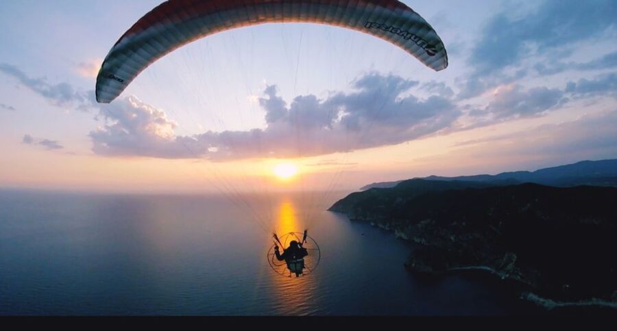 Corfu: Tandem Paratriking Flight over Corfu - Why Corfu Works So Well for Paratriking