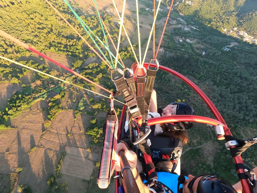 Corfu: Tandem Paratriking Flight over Corfu - The GoPro Moment: You Take the SD Card Home