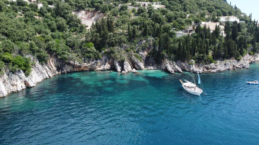 Corfu Town: Full-Day Cruise with Lunch, Drinks & Swim Stops - The Erimitis Forest Bay: Nature Spotting Plus a Proper Lunch