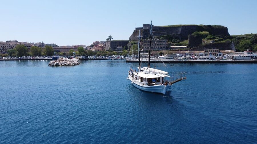 Corfu Town: Full-Day Cruise with Lunch, Drinks & Swim Stops - Swim and Snorkel Setup: How to Make the Water Time Easy