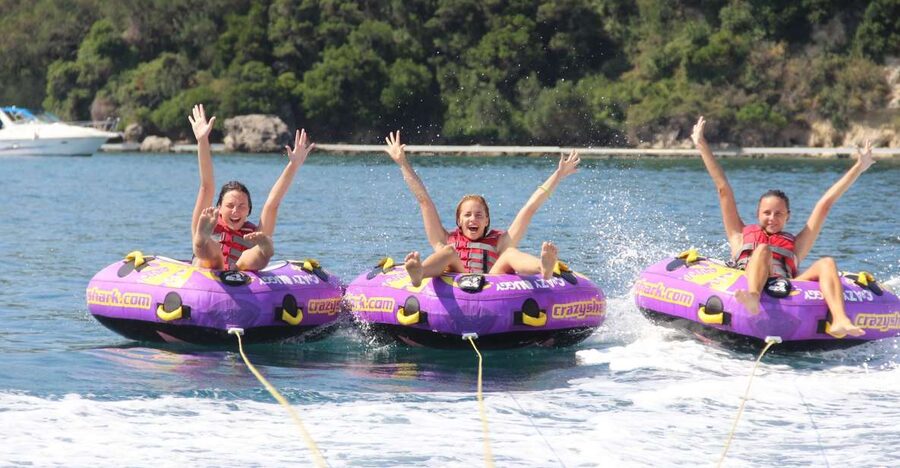 Corfu: Watersports Combo for 2 - How the 2 to 2.5 hours actually feel: fast, friendly, and paced