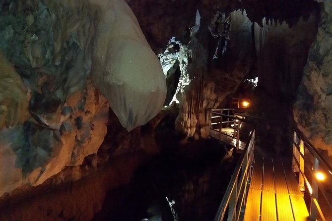 Corinth, Cave of Lakes, Odontotos Railway Private Tour with Greek Lunch Included - Choosing Nemea winery vs. keeping the morning flexible