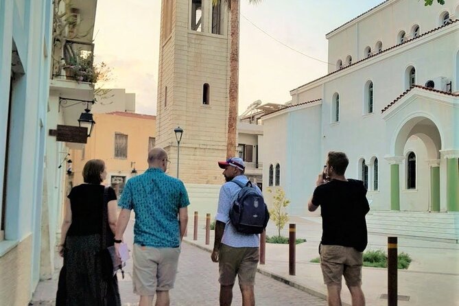 Craft Beer & City Tour - Rethymno Old Town - Stop 1 at the Old Venetian Harbour: orientation through pedestrian streets