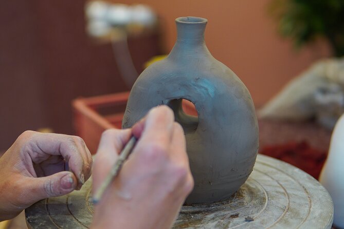Create and paint your own ceramic piece in a workshop in Athens - Arriving at the studio: location, group size, and materials