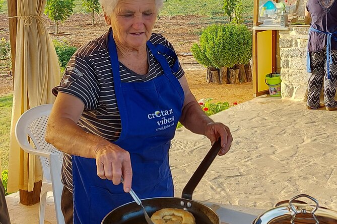 Cretan Cooking Class and Olive Oil Tasting - The meal after class: wine, homemade drinks, and take-home food