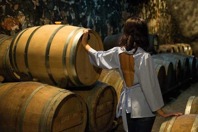 Cretan Delights - Wine, Olive Oil & Cooking Workshop from Chania - Winery Dourakis tasting stop: wine names you will actually remember