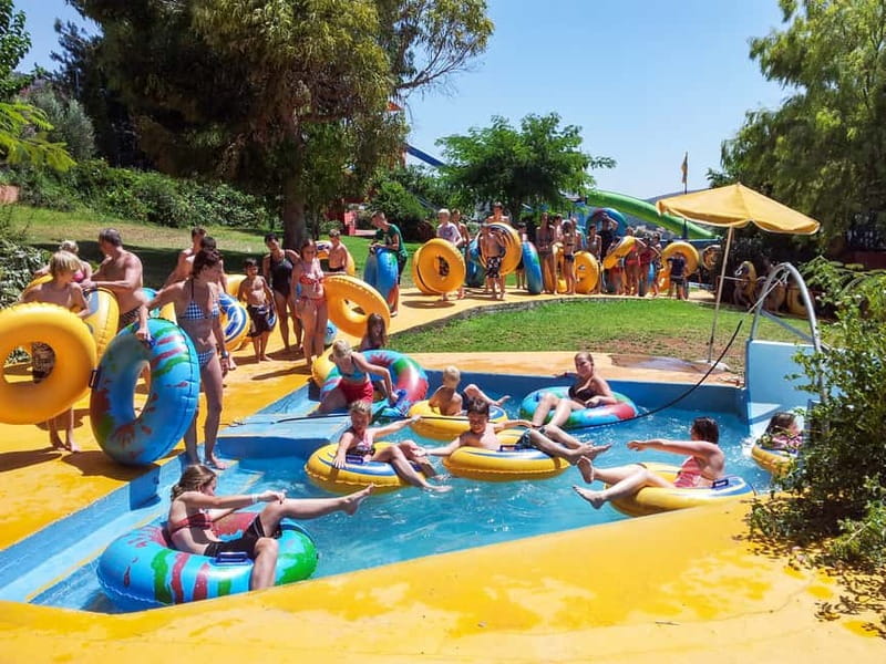 Crete: Acqua Plus Water Park Entrance Ticket with Transfer - Relax After the Drops: Lazy River and Hydromassage Pool