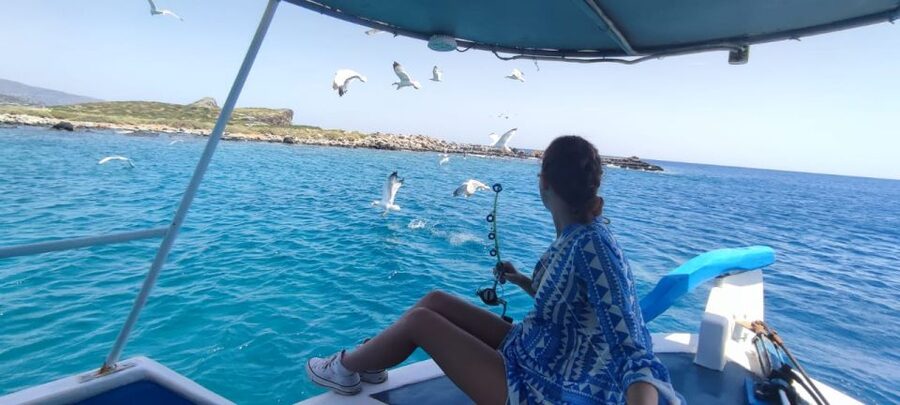 Crete: Fishing & Swimming Boat Cruise with Lunch & Drinks - Fishing and Swimming from Elounda, the Right Starting Point
