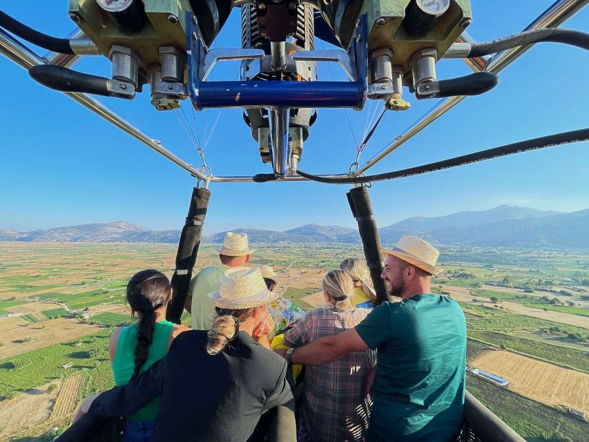 Crete: Hot-Air Balloon Flight with Breakfast and Wine - The Flight Over Cretan Mountains: 300 to 400 Meters of Big, Calm Views
