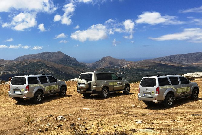 Crete Jeep Safari to the south coast - Stop 2: Ligres Beach lunch and a non-touristy swim