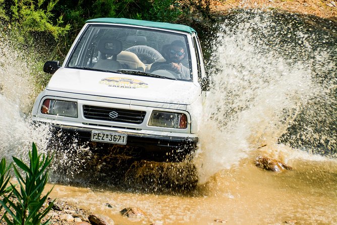 Crete Jeep Safari to the south coast - Stop 3: Preveli Beach, palm scenery, and swim time at the famous beach