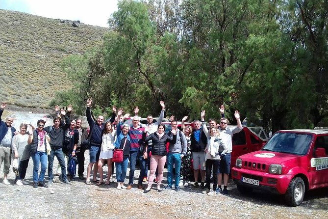 Crete Jeep Safari to the south coast - Stop 1: St. Antonios Gorge at Taverna Agros Patsos Gorge and Drymos cafe