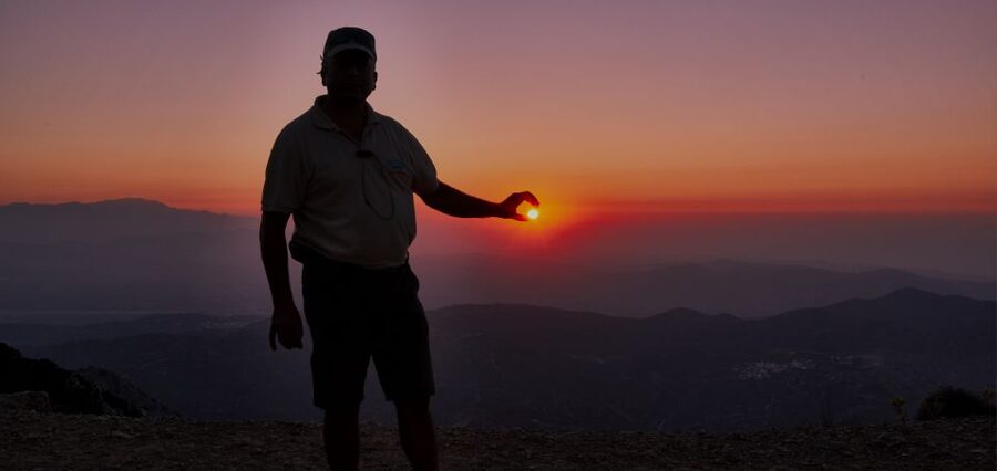Crete: Land Rover Safari with Sunset Viewing, Dinner, & Wine - A mountain road plus sunset: why the Land Rover format works
