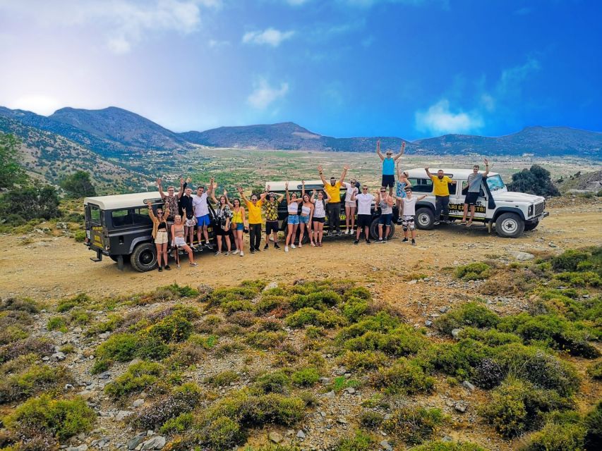 Crete: Lasithi Plateau and Cave of Zeus Off-Road Safari Tour - Potamies farm stop: goat milking and cheese you can taste with your hands
