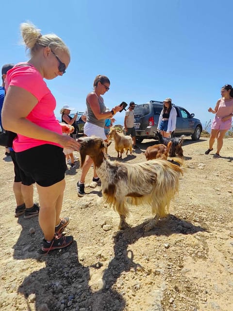 Crete: Lasithi Plateau Zeus Cave Guided Jeep Safari Tour - Pickup and the Road Toward Central Crete