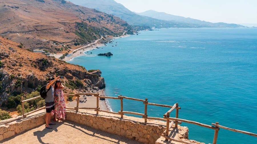 Crete: Preveli Tropical Beach and Palm Forest - Walking the palms: Grand River hike and a deeper look at the forest