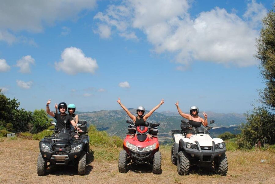 Crete: Quad Off-Road Tour to Villages with Hotel Transfers - Potamos Beach, a Church Photo Stop, and the Taverna Eva Break