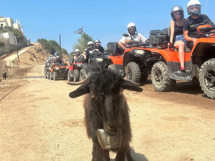 Crete: Quad Safari, Olive Mill with Tasting & Ghost Village - From the sea cliff path into Achlada: what the ride actually feels like