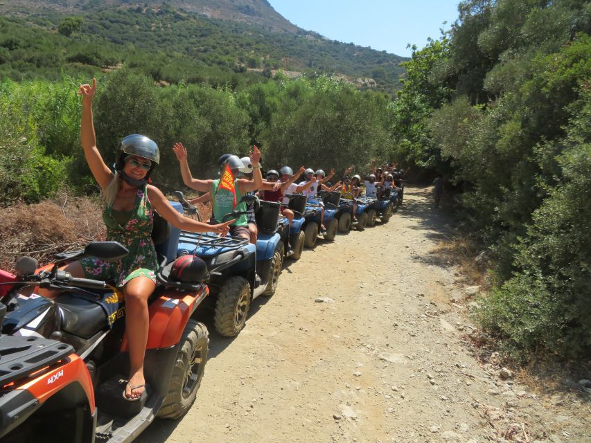 Crete: Quad Safari with Monastery, Malia Palace and Lunch - Sisi to Potamos Beach: The Swim Part Actually Lets You Reset