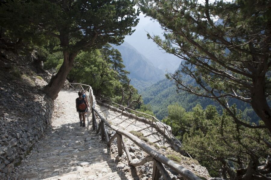 Crete: Samaria Gorge Hike - Iron Gates: the tightest, most dramatic section