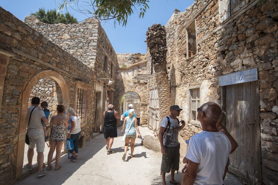 Crete: Spinalonga, Agios Nikolaos and Elounda with BBQ Lunch - BBQ lunch on the water, and how to eat it smoothly