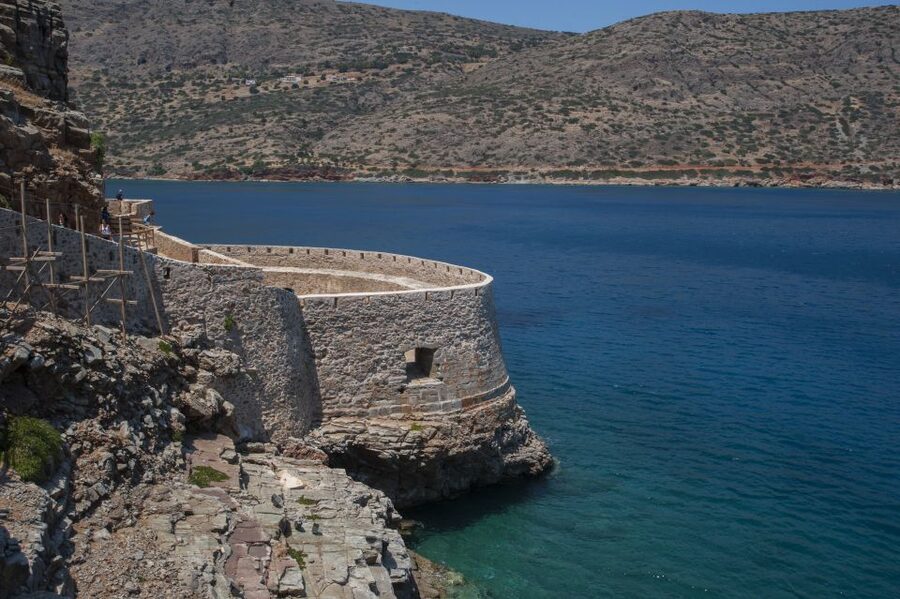 Crete: Spinalonga, Elounda, & Agios Nikolaos Boat Tour & BBQ - Spinalonga Island: a guided fortress walk you can follow