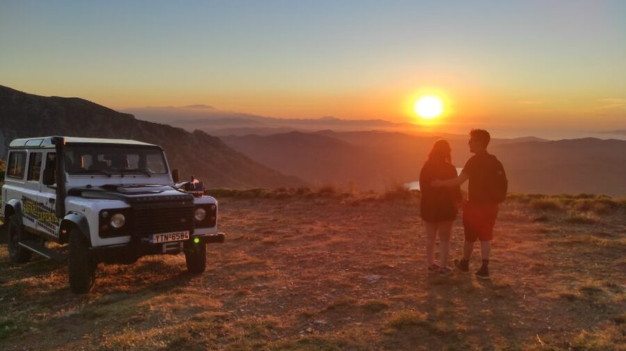 Crete: Sunset Safari - Aposelemis dam and the Sfendili photo stop: when infrastructure changes a village